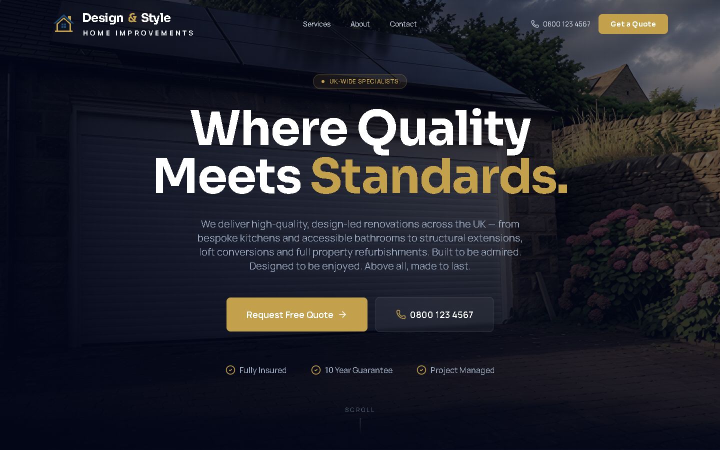 Design & Style website preview