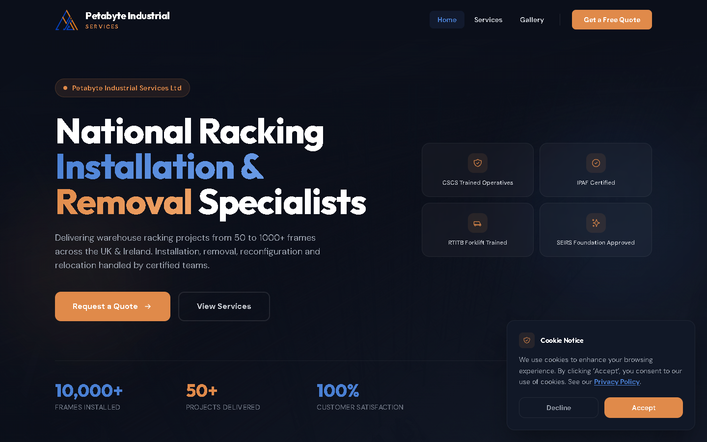 Petabyte Industrial Services